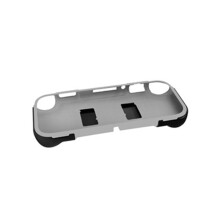 (Grey) Lightweight Shockproof Protective Cover TPU ABS Holder Card Slot For Nintendo Switch Lite
