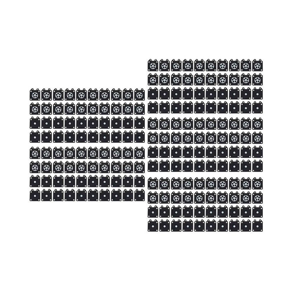 200Pcs Chainsaw Carburetor Metering Diaphragm For Walbro 95-526 500 3800 4500 5200 5800 Car Assembly Gaskets Kit 6031819250151