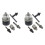 2X 3-16mm Drill Chuck Converter 1/2Inch- 20UNF Thread Quick Change Adapter SDS- 1/4Inch Hex Shank 1/2Inch Socket 1