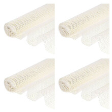 4X Antislipondertapijt,Antislipmat Ondertapijt,PVC Snijbare Antislipmat,voor Ladenplanken Ladetapijt 120 X 200Cm