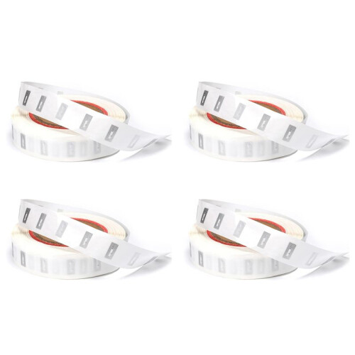 400 PCS NFC Tags Sticker with NTAG213 Chip Blank NFC Stickers Adhesive Labels RFID Tags Rewritable 144 Bytes Memory