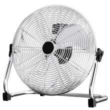 Industrial Mini Fan, 50W Floor Fan, Aluminum 3-Speed Floor/Desk Fan