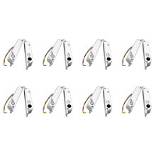 8X Cerradura de Perno de Caída Eléctrica 4 Cables DC12V Cerraduras de Embutir Electrónicas Cerradura de Puerta de Madera Cerradura de Puerta Lron