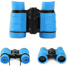 Kid-Friendly Binoculars Toys - 4x30 Vision for Ages 3-8, Blue