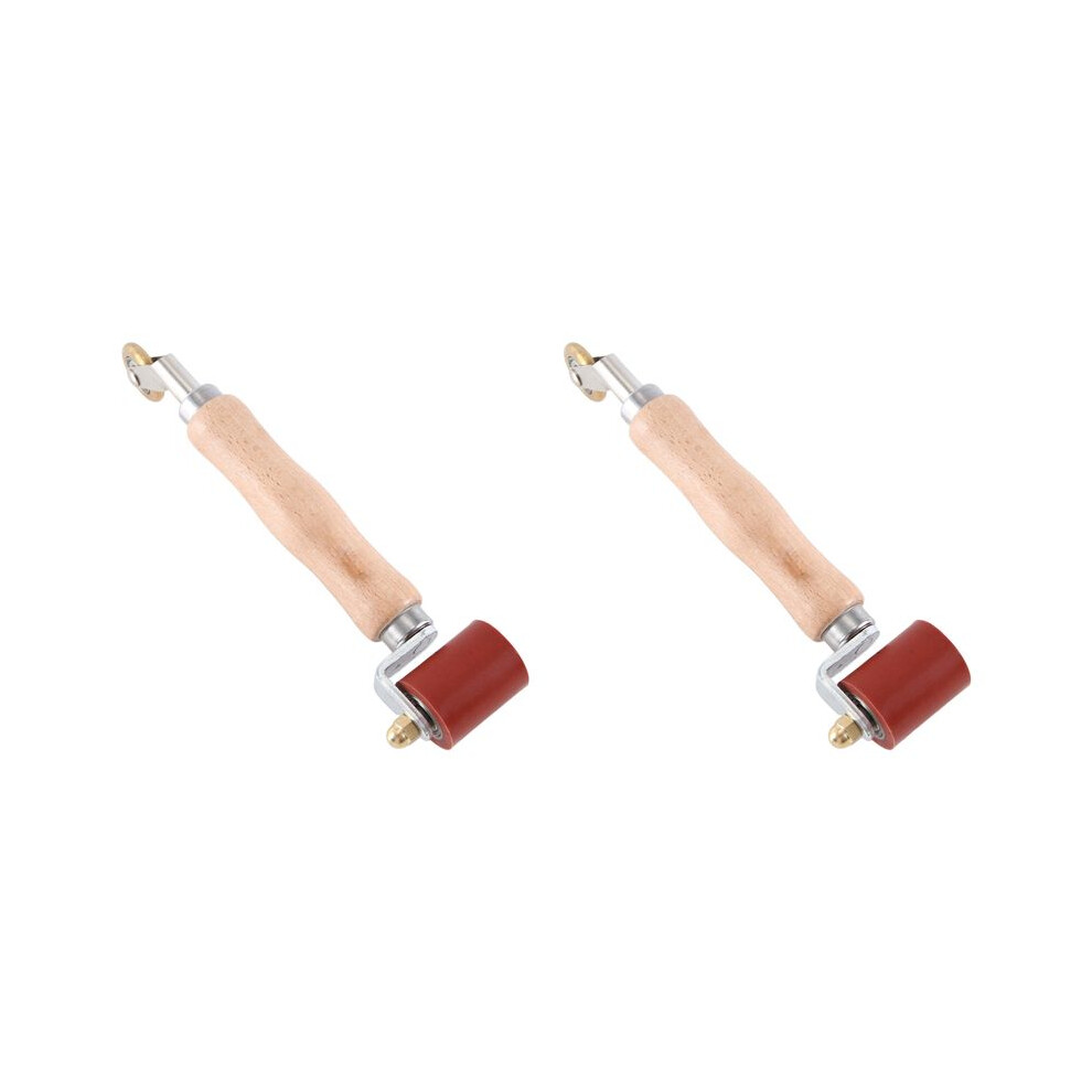 2X Seam Roller, 40Mm Silicone Seam Roller With 6Mm Brass Detail Penny Roller, For Pvc/Epdm Single Ply Roofing Tape A 6031599982068