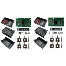 2X Suitable for POWER X-CHANGE 18V 20V Lithium Battery Plastic Shell Charging Protection Board PCB Box Shell