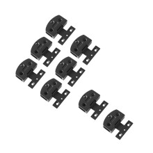 4 Pair Glass Door Hinge Cabinet Display Cabinet Wine Cabinet Door Hinge Replacement Parts Free Opening and Closing Page