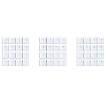 48 Set/ 96 Pieces Clear Vertical Blind Repair Tabs, Vertical Blind Repair Vane Savers, Vertical Blinds Replacement Slats