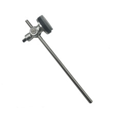 (Silver) 1PCS Professional Kick Drum Pedal Beater, Bass Drum Hammer Head