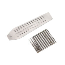 Watch Tap & Die Set,14 Taps Screwplate 0.7mm 2mm ,Micro Screw Thread Cutting Tools for Watch Plate& Arbor Repair