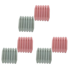 Molde de Reciclaje de CrayóN, Paquete de 6, Molde de Silicona de CrayóN 3D, Horno, Silicona Pura, Molde de CrayóN Duradero y Reutilizable