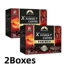 32pcs MAN POWER COFFEE Maca extract - FERTILITY TESTOBOOSTER- Black Coffee