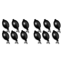 12 Pieces Blood Pressure Bulb Replacement Inflation Bulb Pump Adjustable Hand Squeeze Pump Manual Sphygmomanometer Bulb