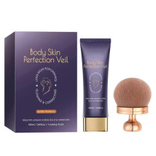 (Glod) Body Coverage Perfector Waterproof Leg & Body Makeup, Tattoo & Scar Cover Up Foundation, Long-Lasting & Transfer-Resistant