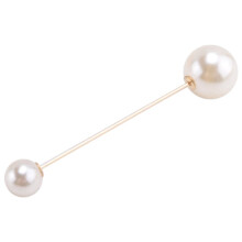 15Pcs Sweater Clips Heavy Duty Safety Pins Faux White Pearl Brooch Pin Dress Clip Hat Shawl Pin Rhinestone Enamel Pins