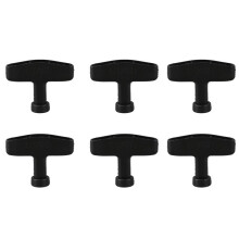 6X Replacement Drag Handle Grip Svart för Motor