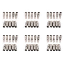 60Pcs 3/8 Inch Slip Lok Misting Nozzle Coupling Tees 10/24 UNC 1000 PSI Quick Connect