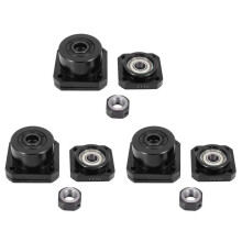 3 Stuks FK10 Vaste Zijde +3 Stuks FF10 Zwevende Zijde voor SFU1204 Kogelomloopspindel CNC-Onderdelen Kogelomloopspindel 1204 Fk/Ff10 Eindsteun