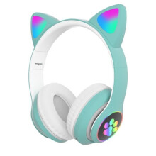 Gamingheadset - SWAREY - Bluetooth-headset - 400 mAh oplaadbare batterij - Ingebouwde microfoon - Opvouwbaar