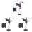 3X Drill Trigger  Replacement for N744154 N359999 N360141 DCF880 DCF883 DCF885 Impact Driver 1