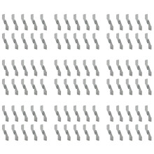 90Pcs Strong-Tie H2.5A, HOT-DIP Galvanized Steel Heavy Duty Hurricane Tie, Hurricane Straps Trusses/Rafters Ties