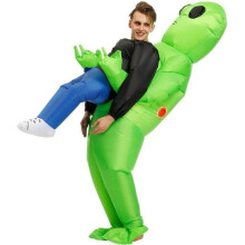 Costume da alieno gonfiabile per bambini - Costume di Halloween - Carnevale - Verde