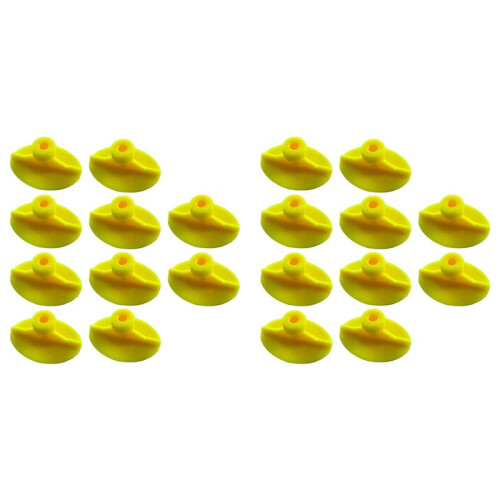 20 Pieces of Car Dent Repair Tools New Yellow Pull-Tab Pull-Tab  Gasket Suction Cup Combination