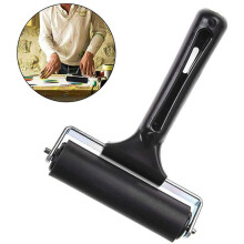 Rubber Roller, Set of 6 (6 & 10cm), Ink Brayer Roller Perfect for Printmaking, Wallpapers, Block Printing Stamping