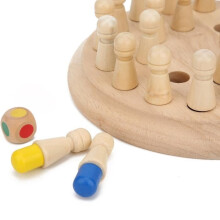 Jeu d'échecs en bois SALALIS, jeu de mémoire en bois, jeu de société éducatif pour enfants, jeu de puzzle