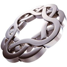Gioco da tavolo - Gigamic - Huzzle Cast Coaster Diff.4 - Puzzle in metallo - Pura logica