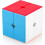 2x2x2 Speed Cube, Smooth Rotating Stickerless Magic Puzzle, Compact Logic and Thinking Cube for Children and Adults 1