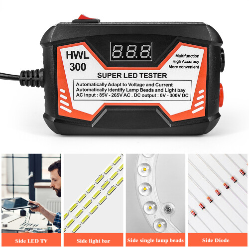 (US) 0-300V Output Led Tv Backlight Tester Multipurpose Led Strips Beads Test Tool 2