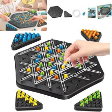 Triggle-Spiel, Elastisches Triggle-Spiel, Klassisches Strategie-Brettspiel – Die Sammlung, Interaktives Dreiecksketten-Schach
