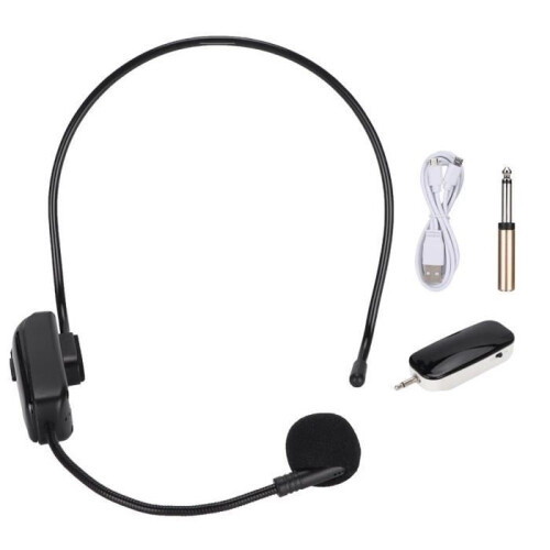 UHF Wireless Headset for Meeting Teaching Tour Guide-CHE