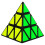 Cube Pyraminx 3x3 - Marque 15544 - Vert, Bleu, Rouge, Jaune - 9,8 x 9,8 x 9,8 cm 1