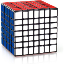 Professional black 7x7 speed cube, fast 7x7x7 speed cube, ideal speed game gift for boys and men