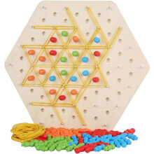 Jeu d'échecs triangulaire, jeu d'échecs en bois - Jeu de stratégie et de puzzle interactif, jeu d'échecs en chaîne...