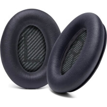 Replacement Ear Pads for Headphones - AQSACOKIYA - Bose QuietComfort 35 (QC35) QuietComfort 35 II (QC35 II) - Black