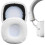 Coussinets d'oreille de rechange blancs pour casque Marshall Major III 1