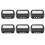 6X Chess Clock, Digital Chess Timer & Game Timer, 3-In-1 Multipurpose Portable Professional Clock Black 1
