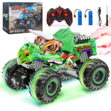 Kids' Off-Road Remote Control Car, 360 Rotation, Electric Remote Control Car for Children Ages 6-12, Green