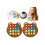 Bear Shape Matching Game, Shape Matching Game, Sensory Educational Color Toy 1