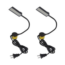 2X 30 LED Sewing Machine Light Sewing Lighting for Workbench Lathe Drill Press Flexible Gooseneck Arm Work Lamp US Plug