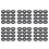 72Pcs String Trimmer Air Filter Kit for  TH23D TH26D TH23 TH26 TJ27 Trimmer Engine for 11010-2530 1