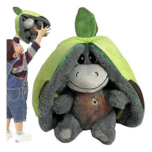 (Green) Breathing Donkey, Cute Plush Toy