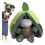 (Green) Breathing Donkey, Cute Plush Toy 1
