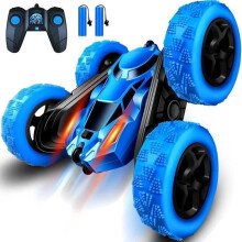 Auto telecomandata MAGICFOX - Rotazione a 360 - Trazione integrale - Ricaricabile - Per bambini dai 6 ai 12 anni - Blu