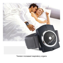 Bracelet anti-ronflement SnoreAway : dispositif infrarouge anti-ronflement, kit en boîte (anglais)