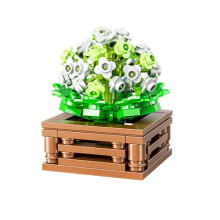 Blocchi da costruzione a forma di fiore - PIMPIMSKY - Bouquet romantico - ABS - Giocattolo fai da te - Giochi
