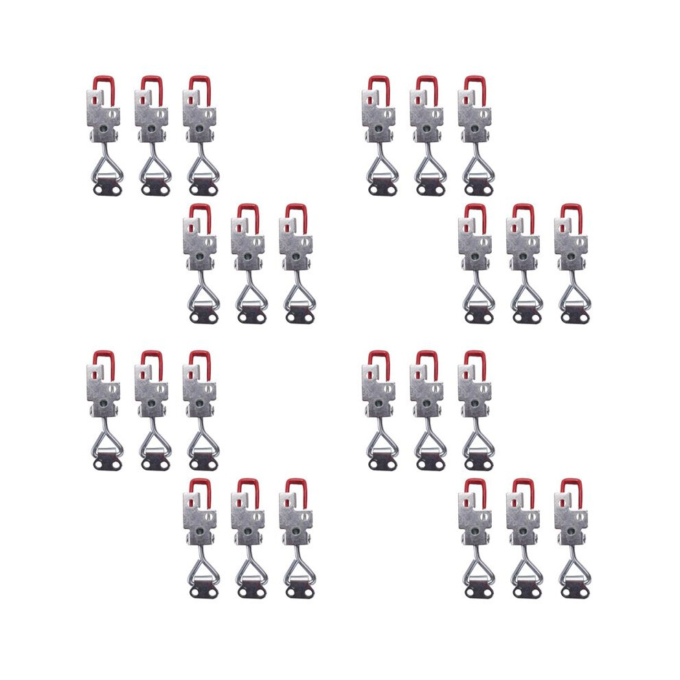 Pull Clamp 24Pcs Pull Action Adjustable Toggle Clamp 150Kg 330Lbs Holding Capacity 6032296069069